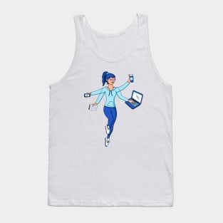 Super Freelance Woman Tank Top